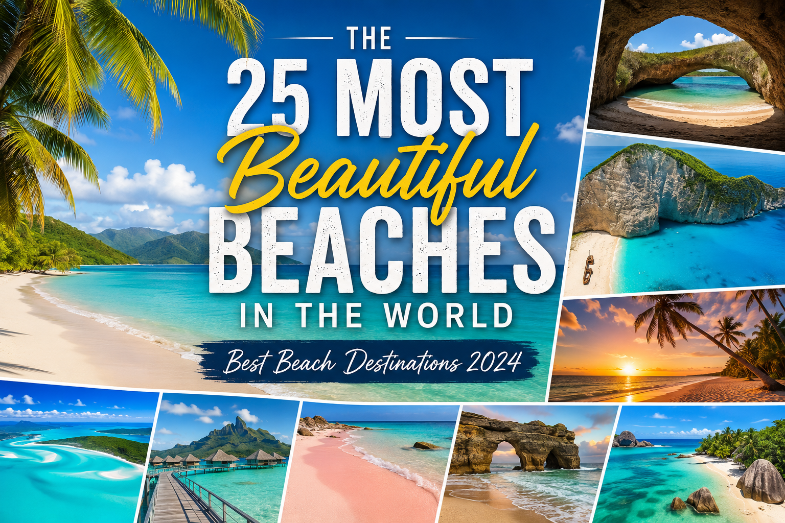 The 25 Most Beautiful Beaches In The World You Must Visit At Least Once