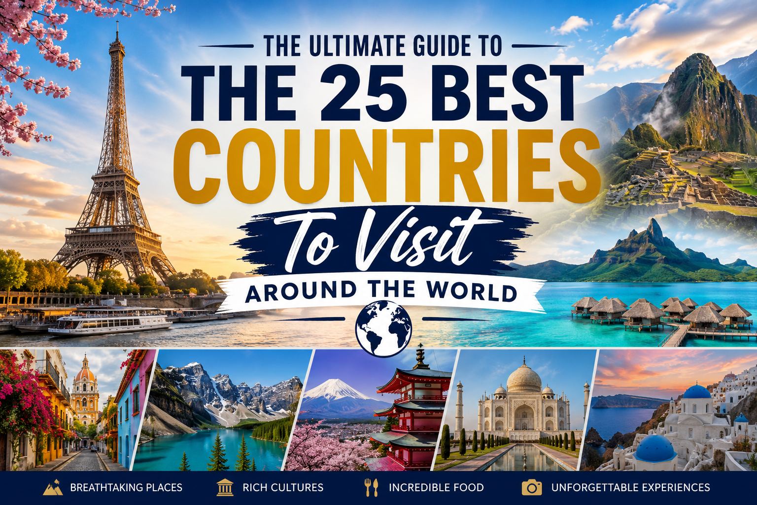 The Ultimate Guide To The 25 Best Countries To Visit Around The World