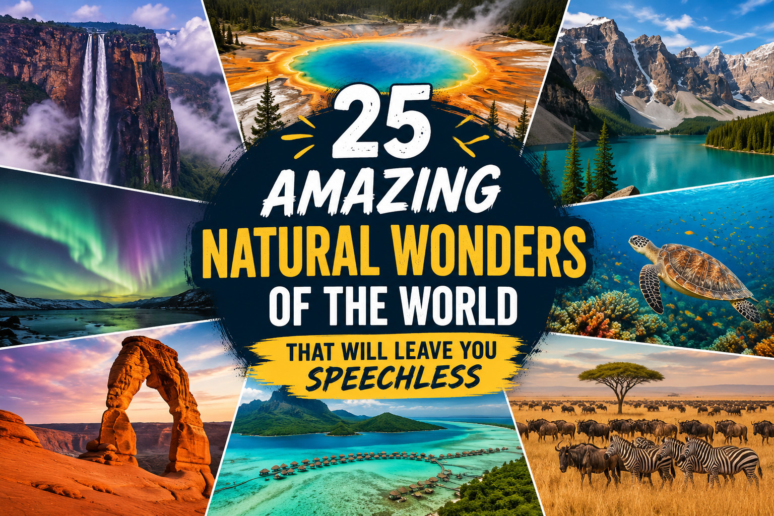 25 Amazing Natural Wonders Of The World That Will Leave You Speechless
