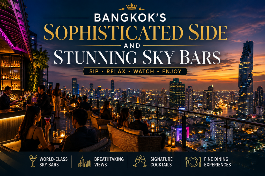 Bangkok's Sophisticated Side And Stunning Sky Bars