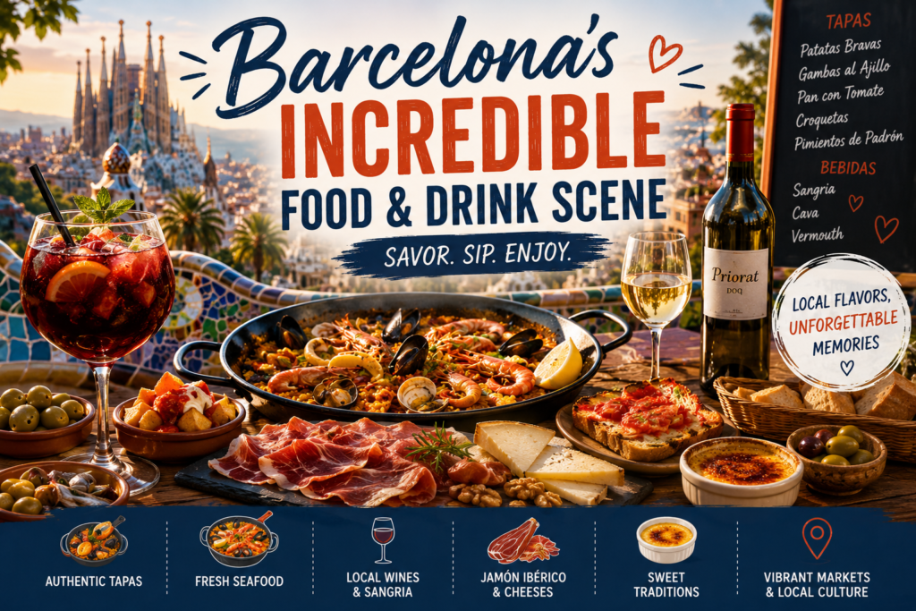 Barcelona's Incredible Food And Drink Scene