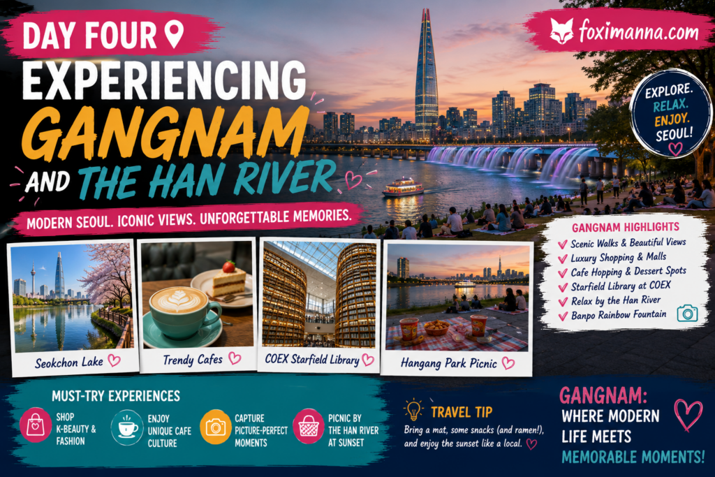 Day Four Experiencing Gangnam And The Han River