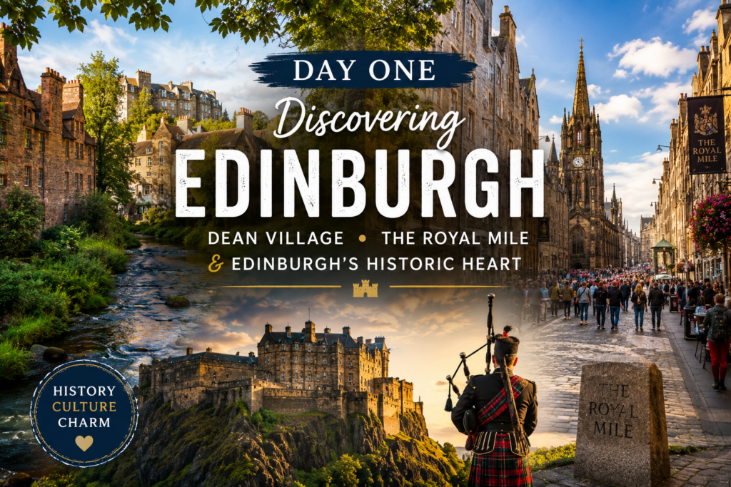 Day One Discovering Dean Village The Royal Mile And Edinburgh's Historic Heart