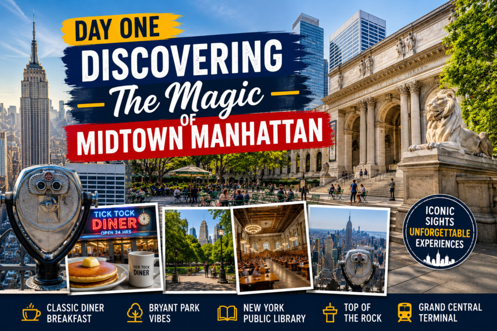 Day One Discovering The Magic Of Midtown Manhattan