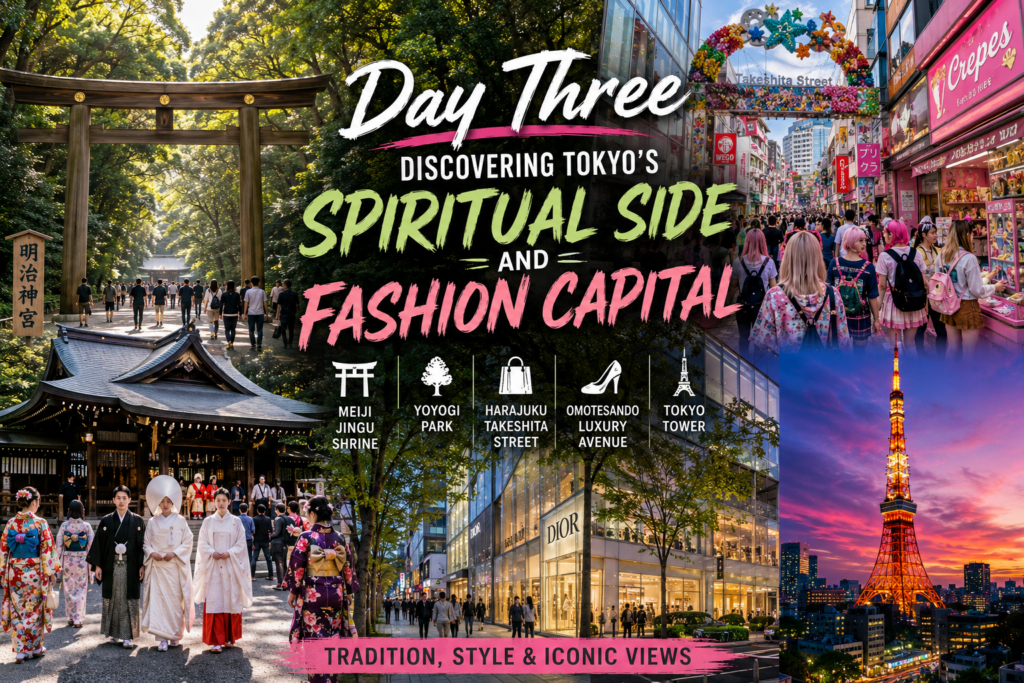 Day Three Discovering Tokyo's Spiritual Side And Fashion Capital