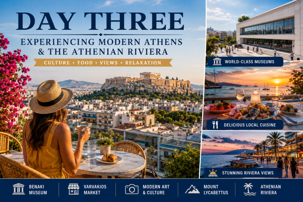 Day Three Experiencing Modern Athens And The Athenian Riviera