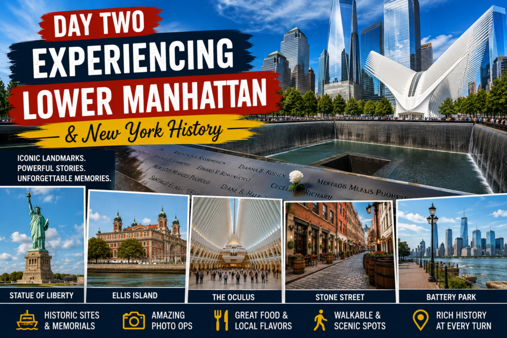 Day Two Experiencing Lower Manhattan And New York History