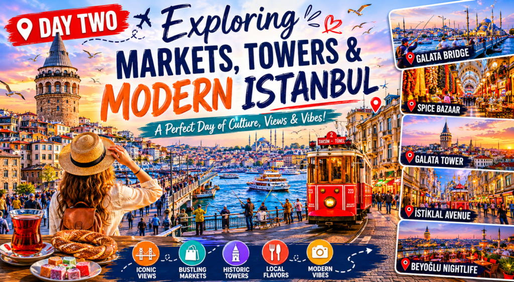 Day Two Exploring Markets Towers And Modern Istanbul