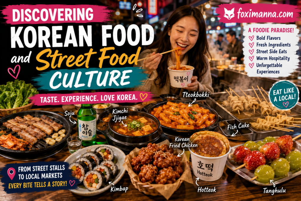 Discovering Korean Food And Street Food Culture