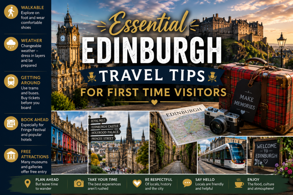 Essential Edinburgh Travel Tips For First Time Visitors