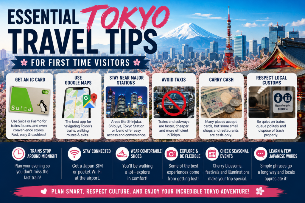 Essential Tokyo Travel Tips For First Time Visitors