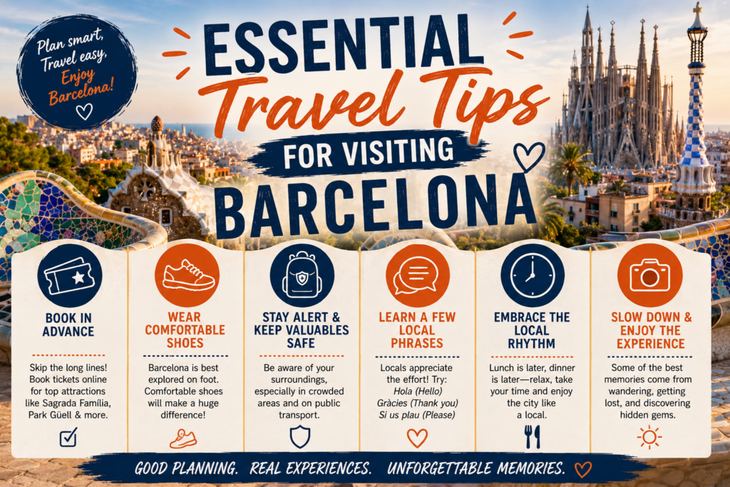 Essential Travel Tips For Visiting Barcelona