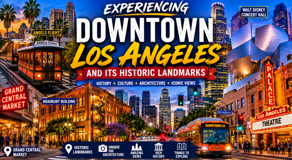 Experiencing Downtown Los Angeles And Its Historic Landmarks