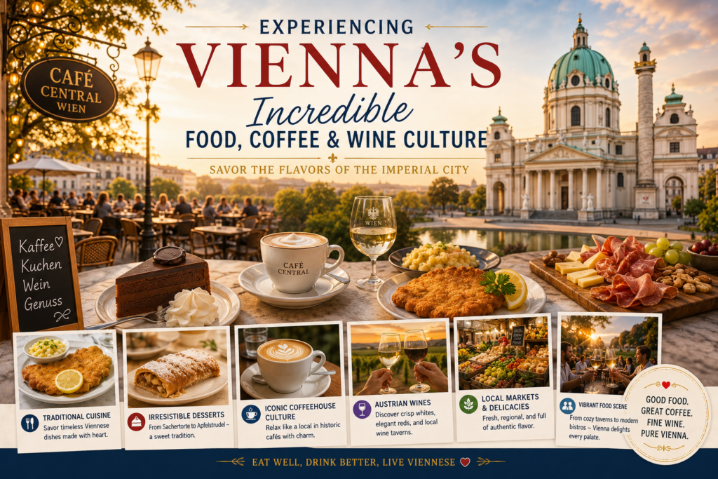 Experiencing Vienna's Incredible Food Coffee And Wine Culture