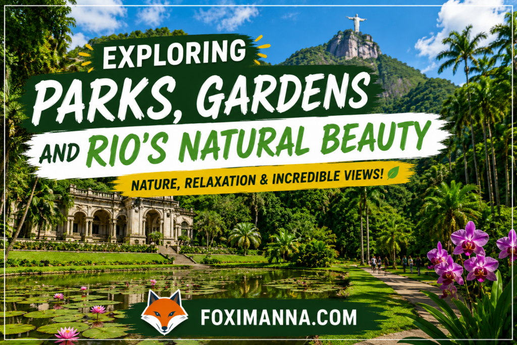 Exploring Parks, Gardens And Rio’s Natural Beauty