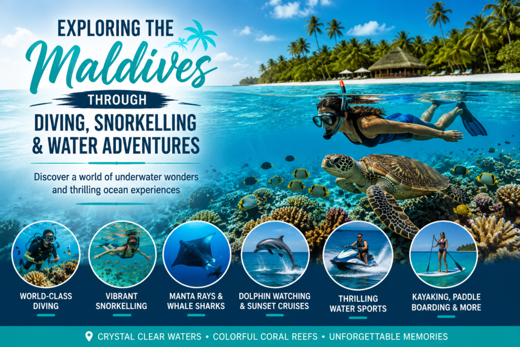Exploring The Maldives Through Diving Snorkelling And Water Adventures
