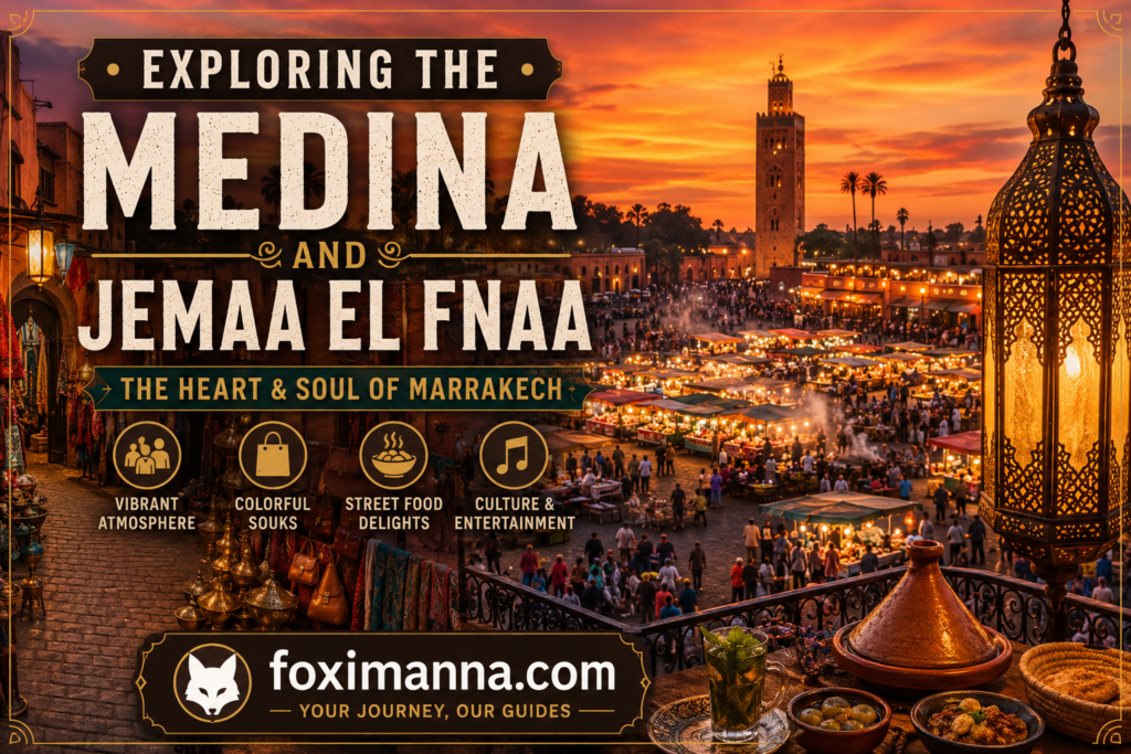 Exploring The Medina And Jemaa El Fnaa