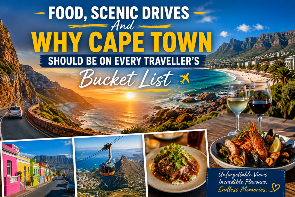 Food, Scenic Drives And Why Cape Town Should Be On Every Traveller’s Bucket List