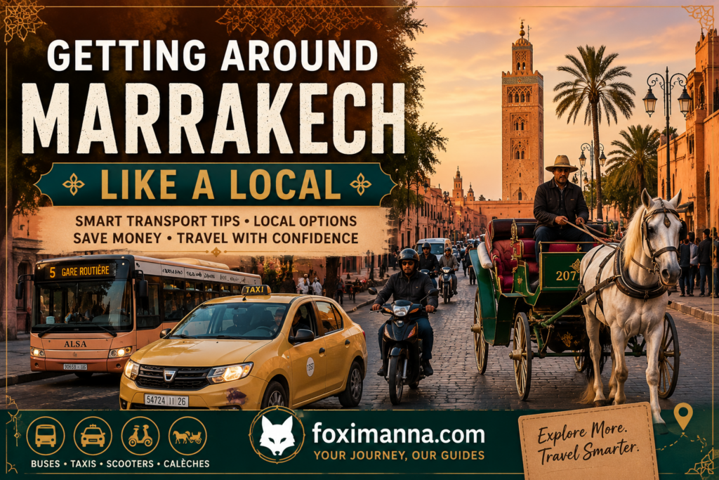 Getting Around Marrakech Like A Local