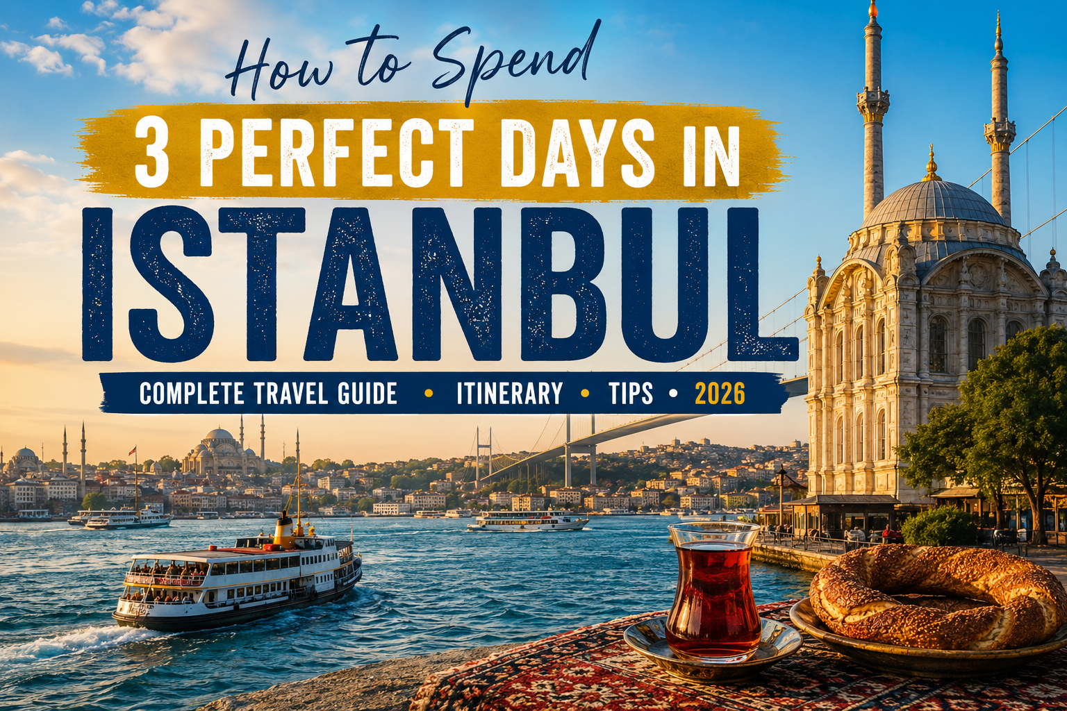How To Spend 3 Perfect Days In Istanbul