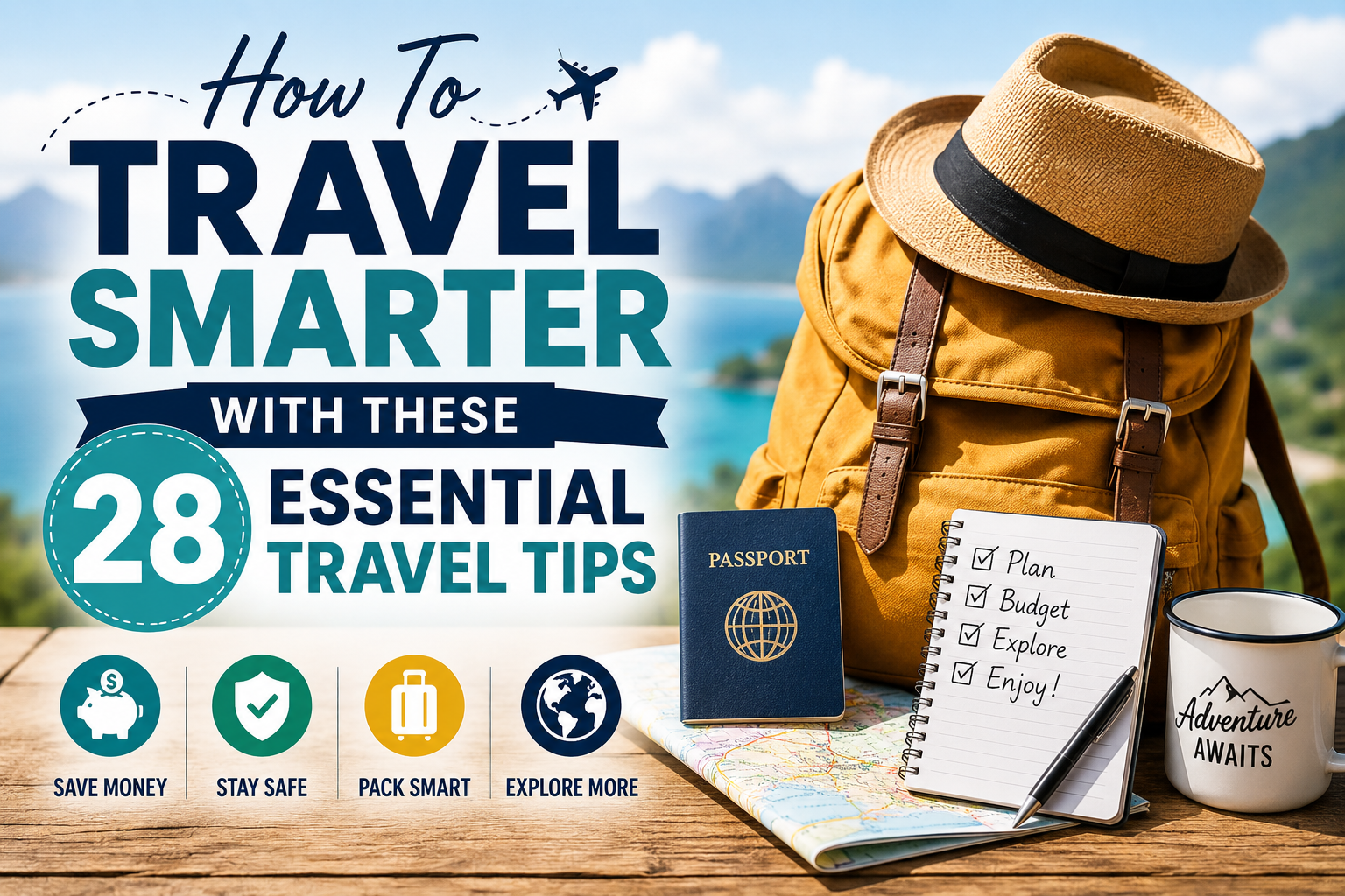 How To Travel Smarter With These 28 Essential Travel Tips