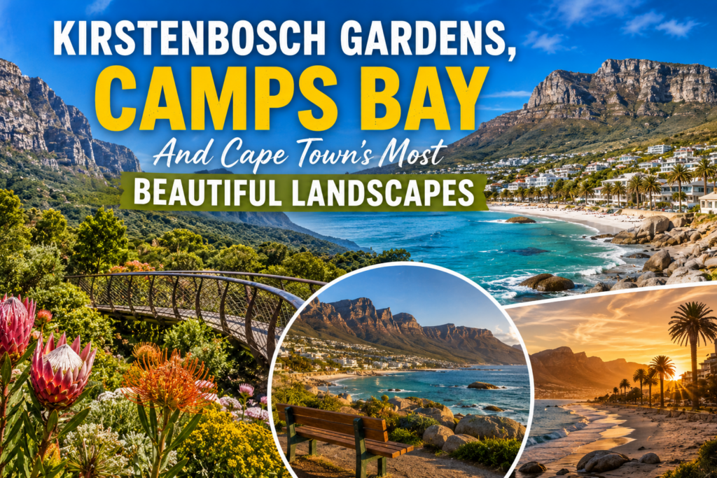 Kirstenbosch Gardens, Camps Bay And Cape Town’s Most Beautiful Landscapes