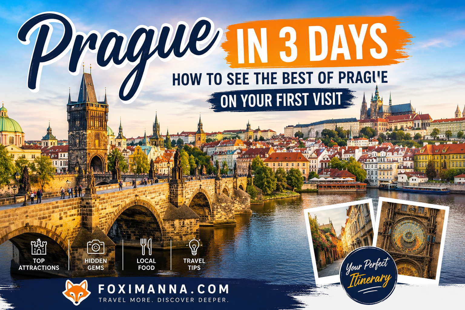 Prague In 3 Days How To See The Best Of Prague On Your First Visit