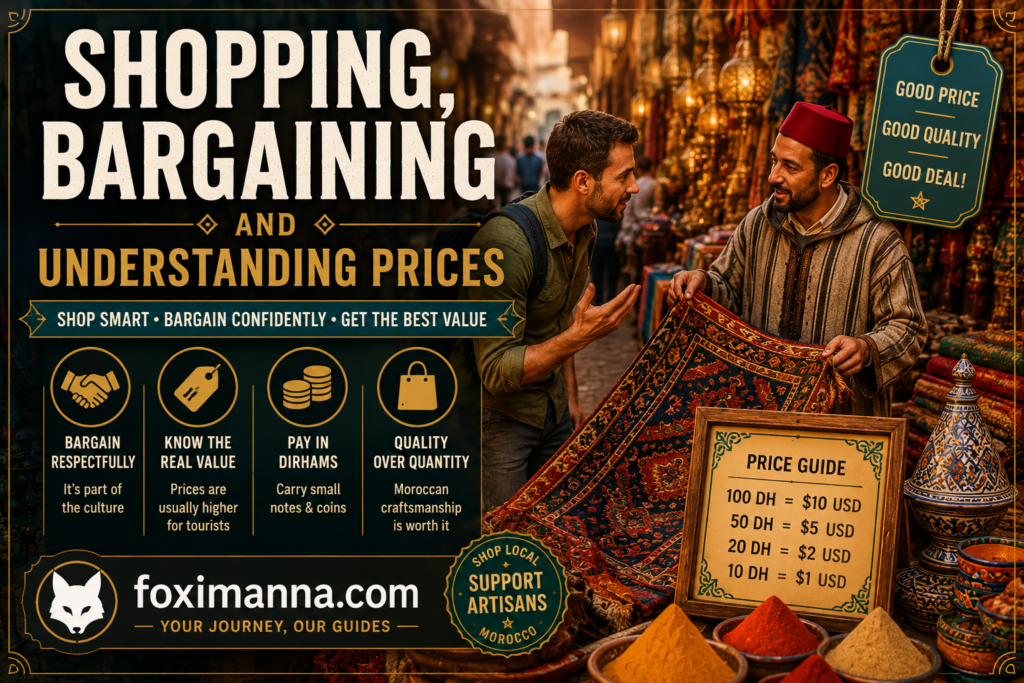 Shopping, Bargaining And Understanding Prices