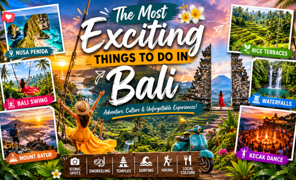 The Most Exciting Things To Do In Bali