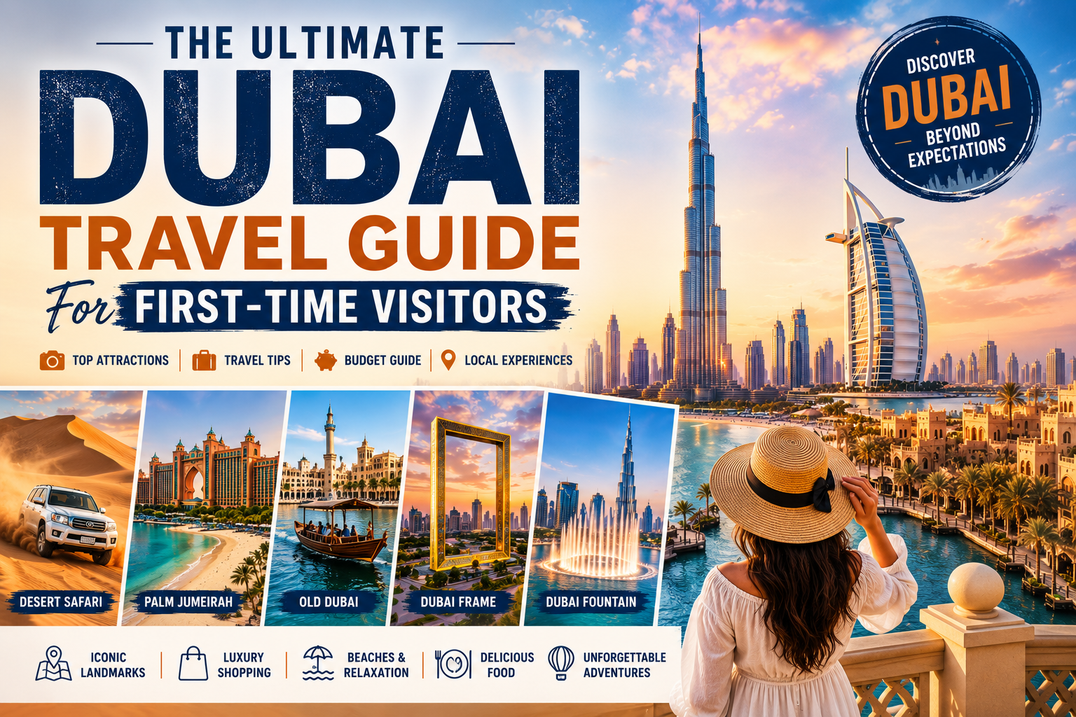 The Ultimate Dubai Travel Guide For First-Time Visitors