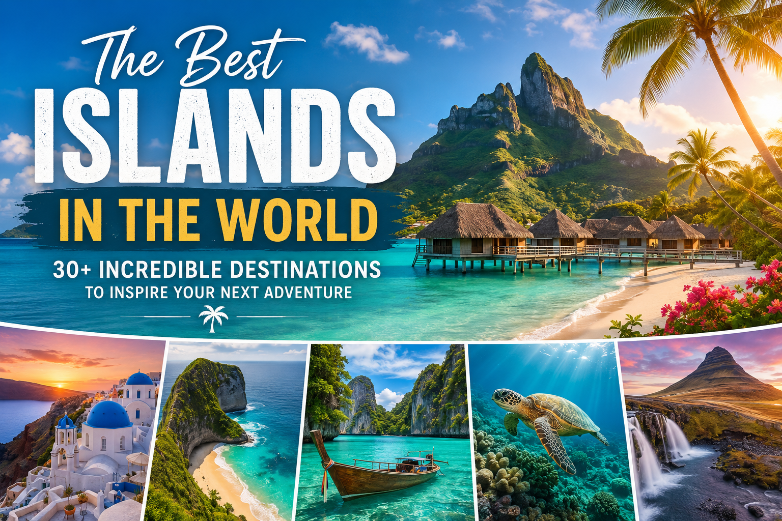 The Ultimate Guide To The Best Islands In The World For Your Travel Bucket List
