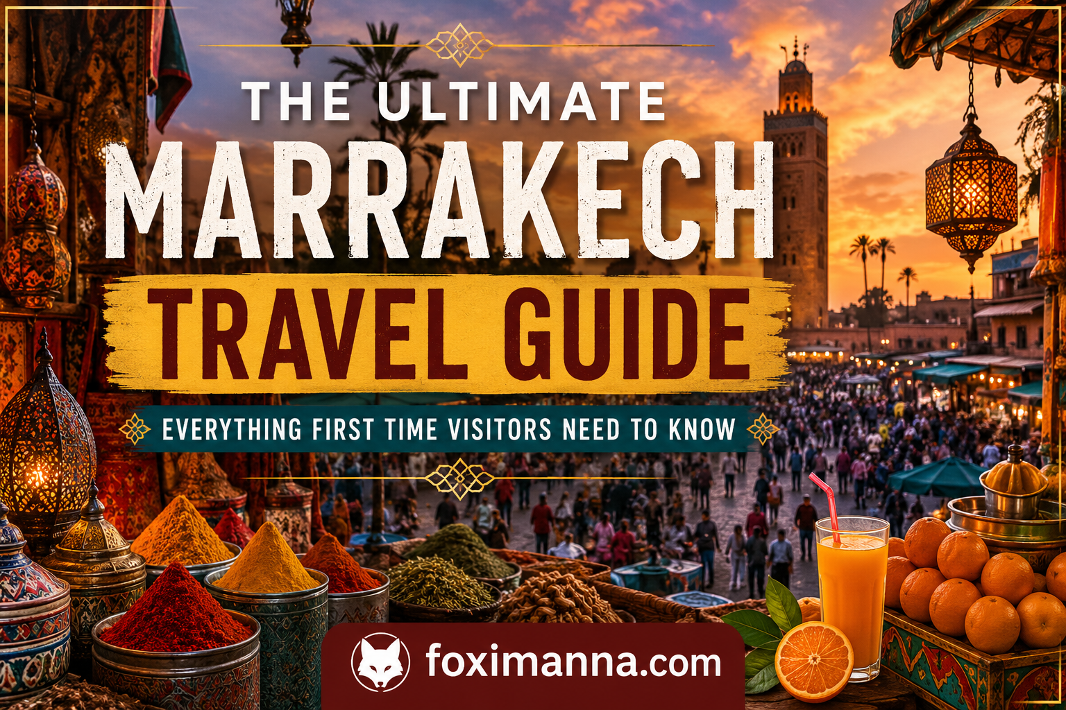The Ultimate Marrakech Travel Guide For First Time Visitors