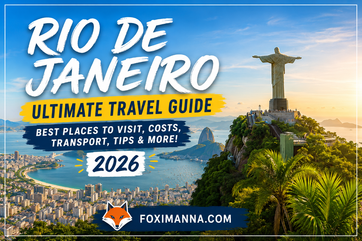 The Ultimate Rio de Janeiro Travel Guide For First Time Visitors