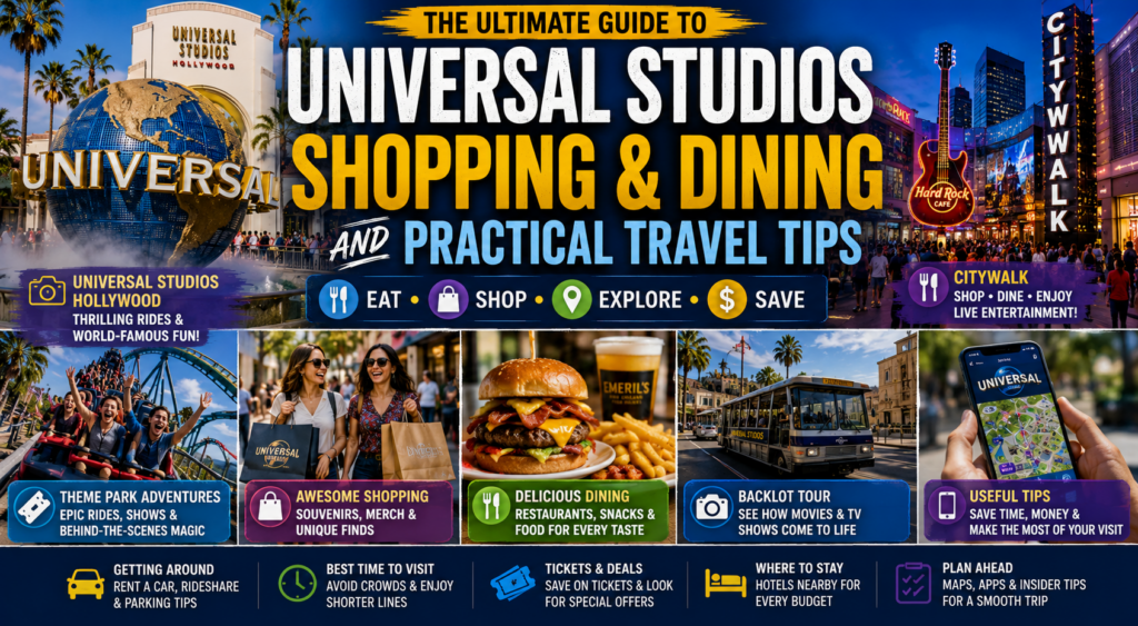 Universal Studios Shopping Dining And Practical Travel Tips