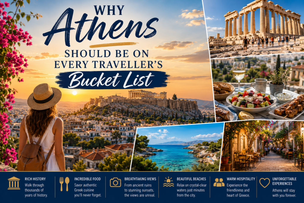 Why Athens Should Be On Every Traveller's Bucket List