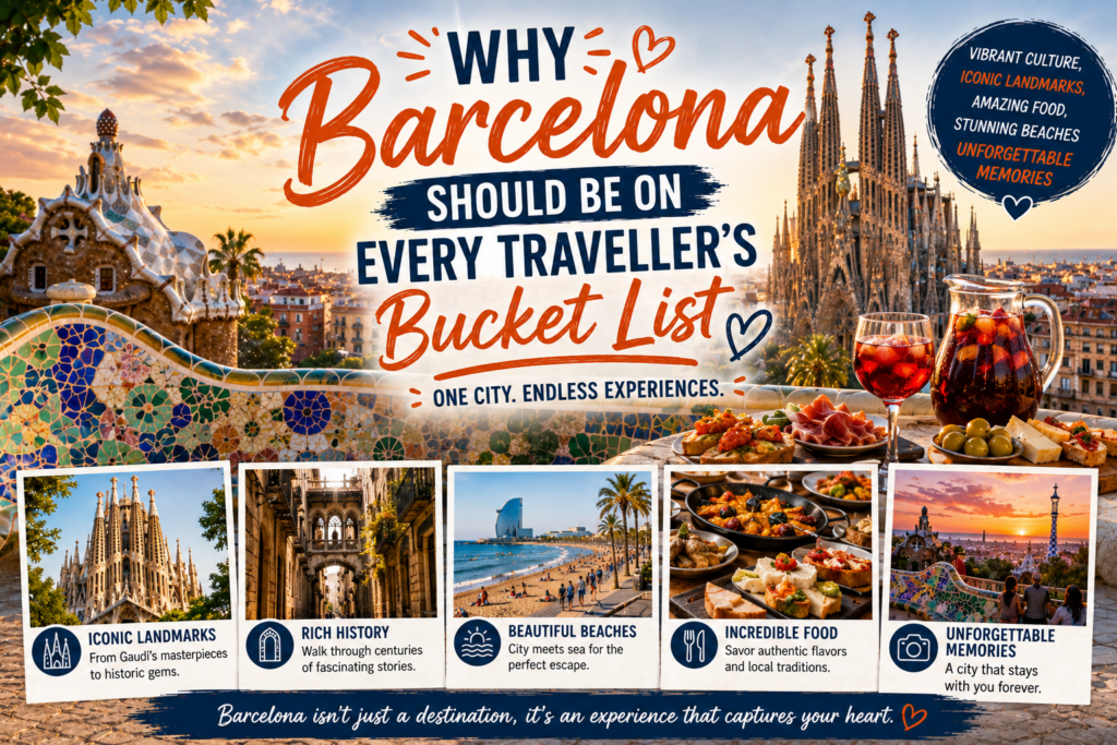 Why Barcelona Should Be On Every Traveller's Bucket List