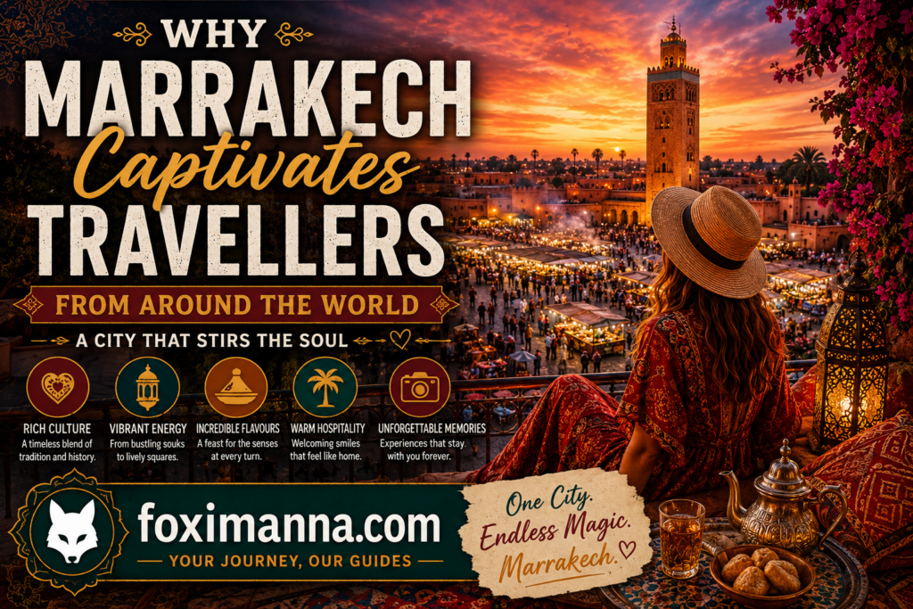 Why Marrakech Captivates Travellers From Around The World