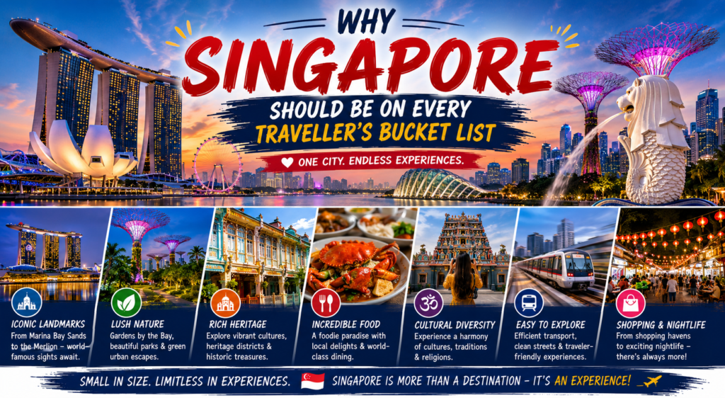 Why Singapore Should Be On Every Traveller's Bucket List