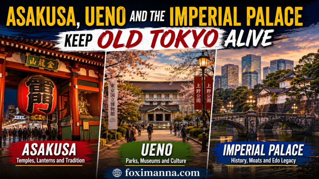 Asakusa Ueno And The Imperial Palace Keep Old Tokyo Alive