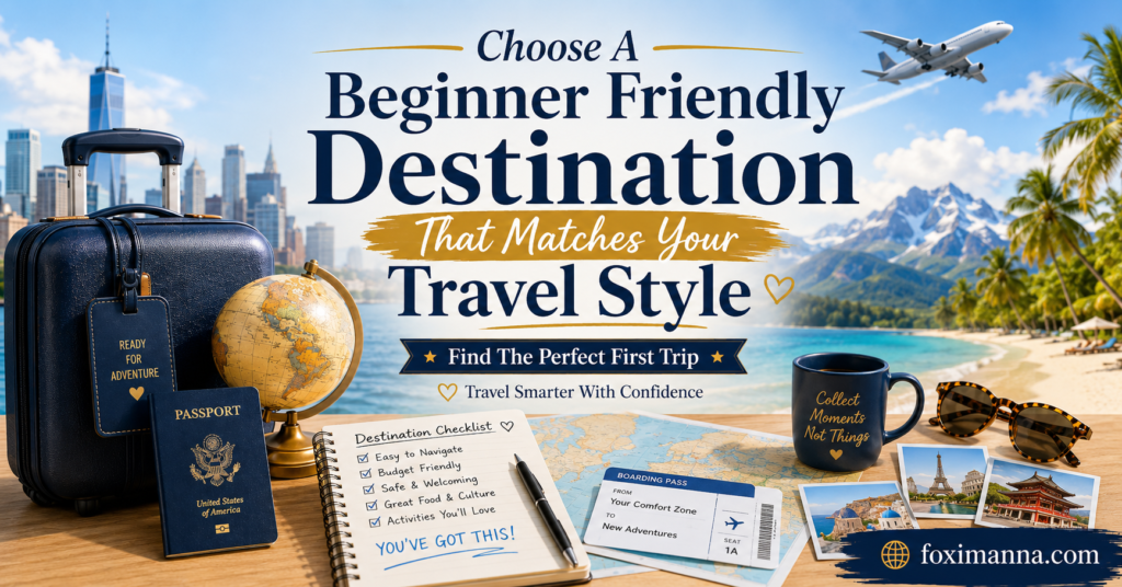 Choose A Beginner Friendly Destination That Matches Your Travel Style