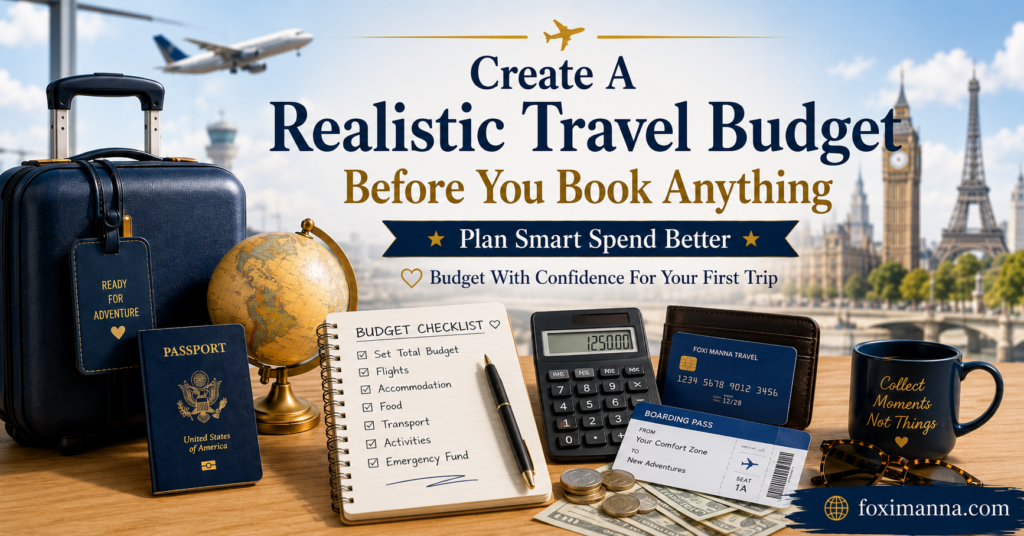 Create A Realistic Travel Budget Before You Book Anything