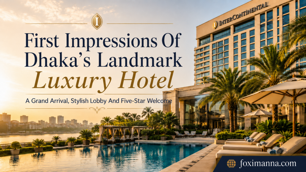 First Impressions Of Dhaka’s Landmark Luxury Hotel