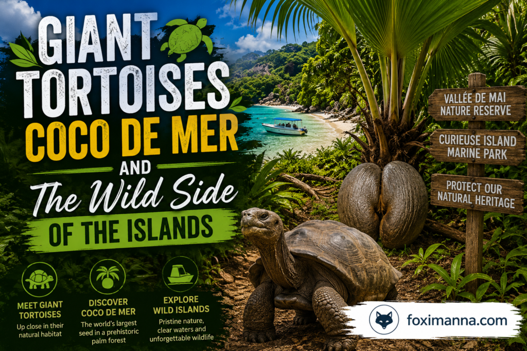 Giant Tortoises Coco De Mer And The Wild Side Of The Islands