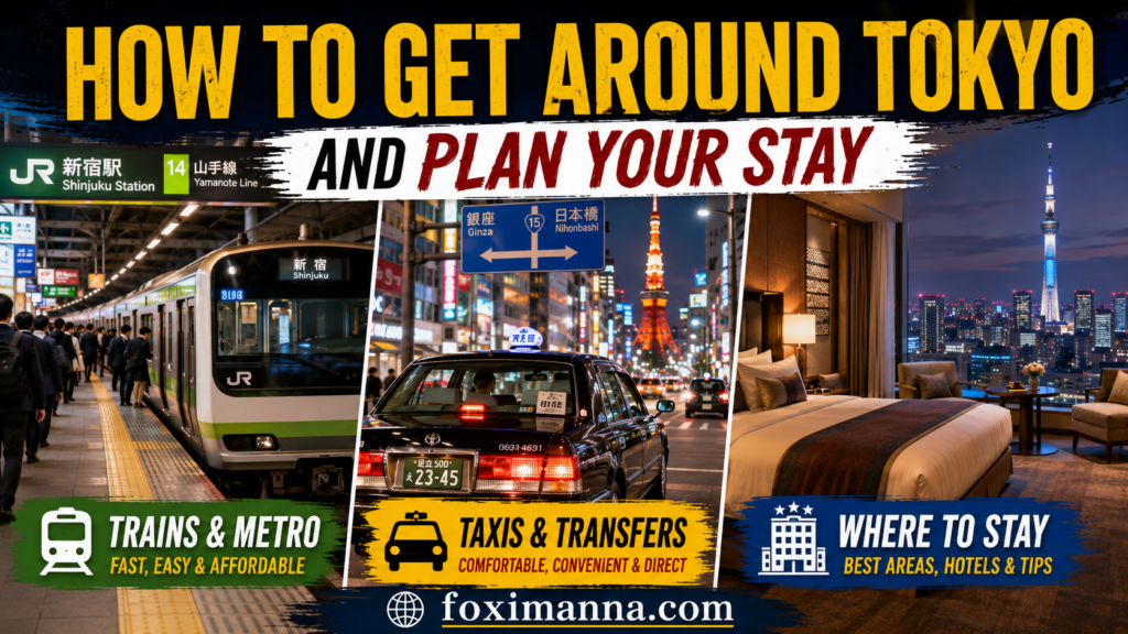 How To Get Around Tokyo And Plan Your Stay