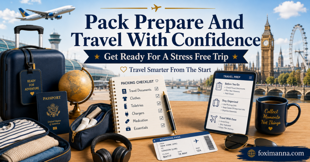 Pack Prepare And Travel With Confidence