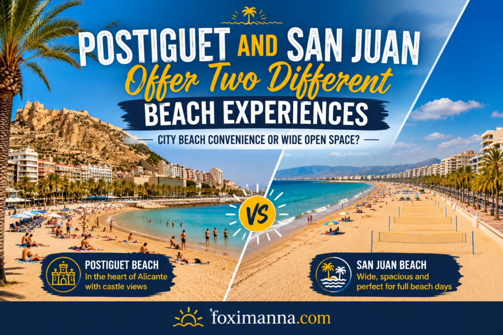 Postiguet And San Juan Offer Two Different Beach Experiences