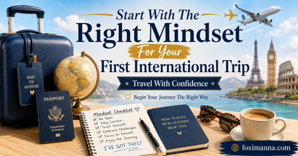 Start With The Right Mindset For Your First International Trip