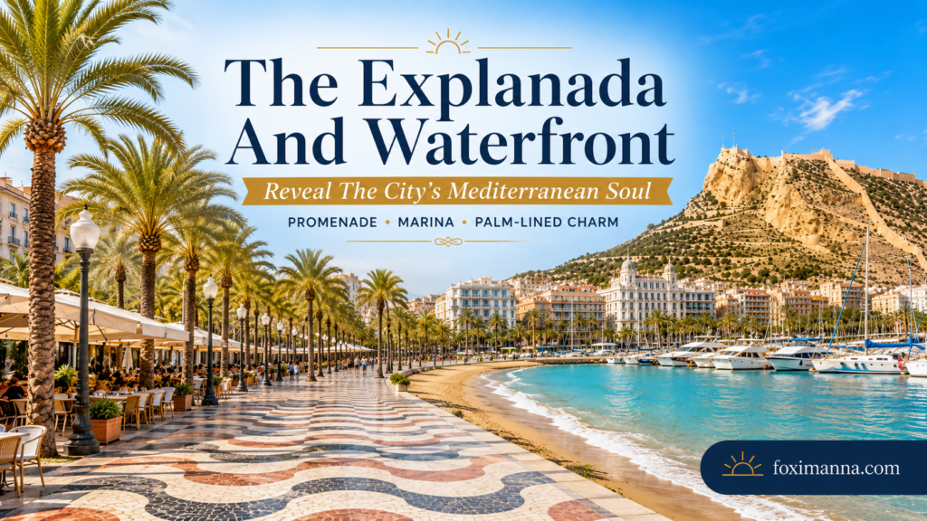 The Explanada And Waterfront Reveal The City’s Mediterranean Soul
