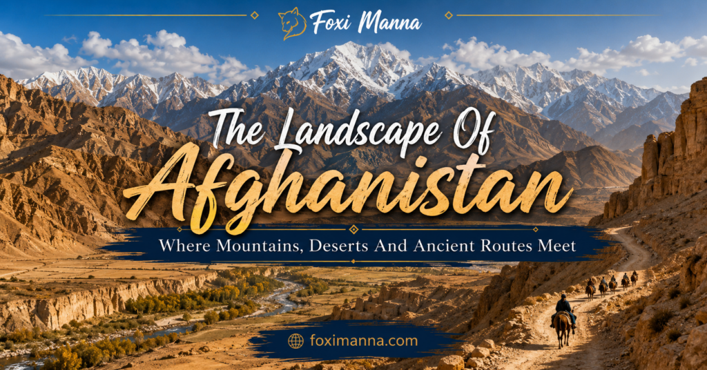 The Landscape Of Afghanistan Where Mountains, Deserts And Ancient Routes Meet