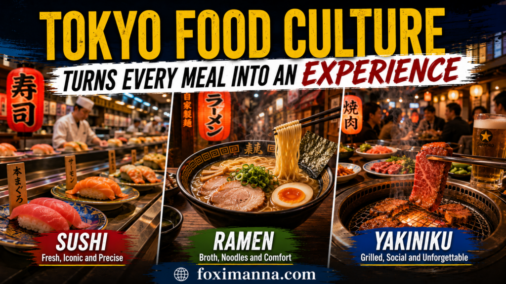 Tokyo Food Culture Turns Every Meal Into An Experience